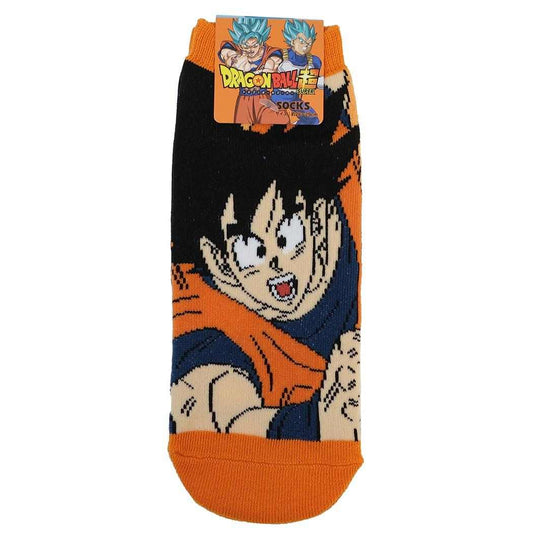ドラゴンボール超 男性用靴下 メンズソックス 孫悟空 スモールプラネット キャラックス 大人向け アニメキャラクター グッズ メール便可 シネマコレクション
