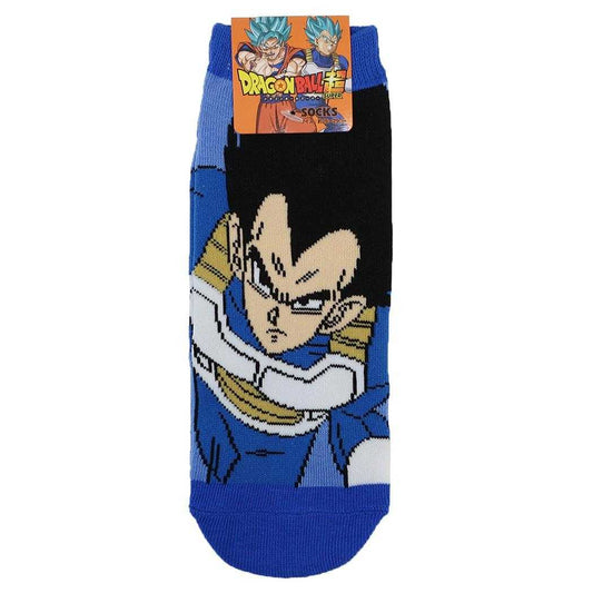 ドラゴンボール超 男性用靴下 メンズソックス ベジータ スモールプラネット キャラックス 大人向け アニメキャラクター グッズ メール便可 シネマコレクション