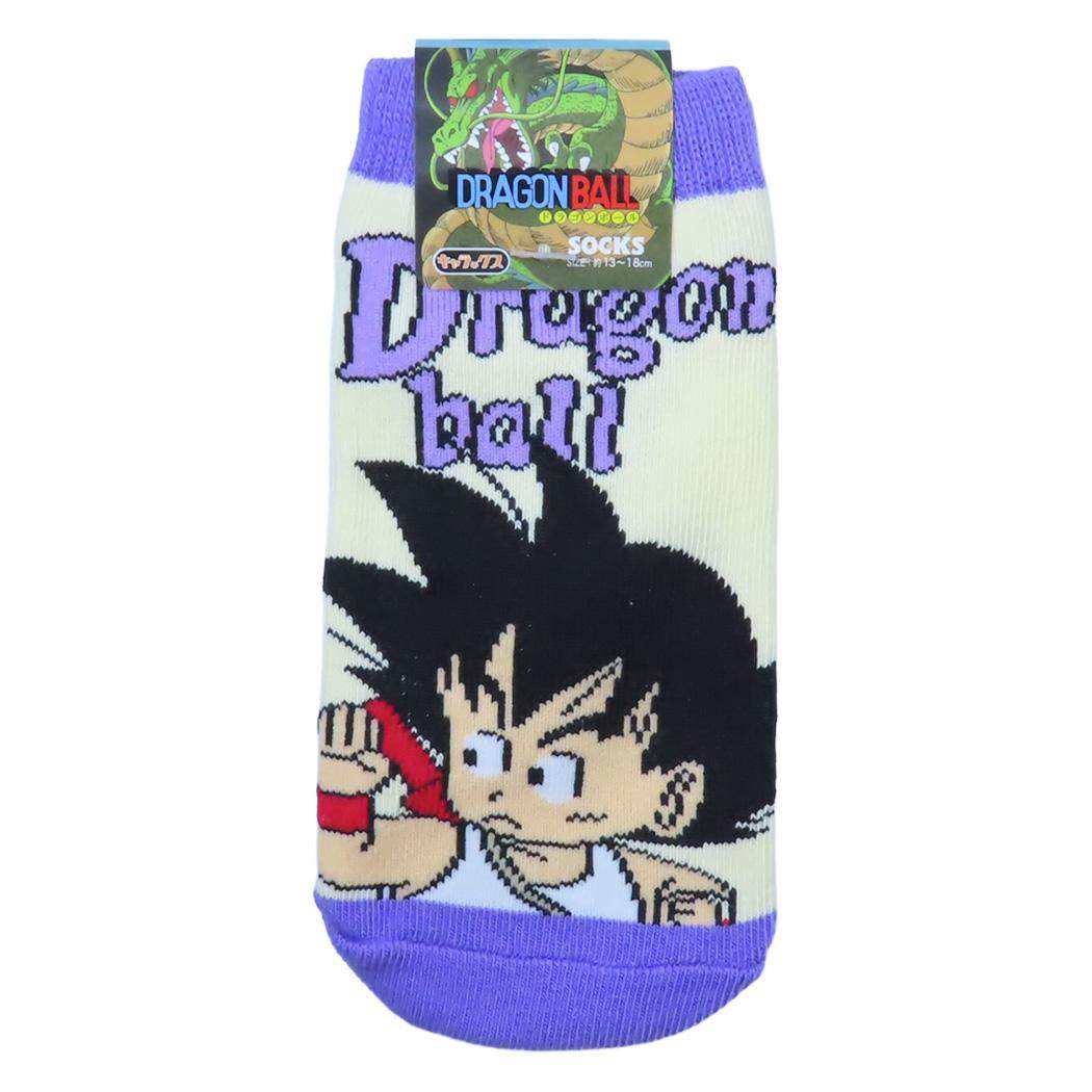 ドラゴンボール 子ども用靴下 キッズソックス 孫悟空 かまえ スモールプラネット キャラックス 子供 アニメキャラクター グッズ メール便可 シネマコレクション