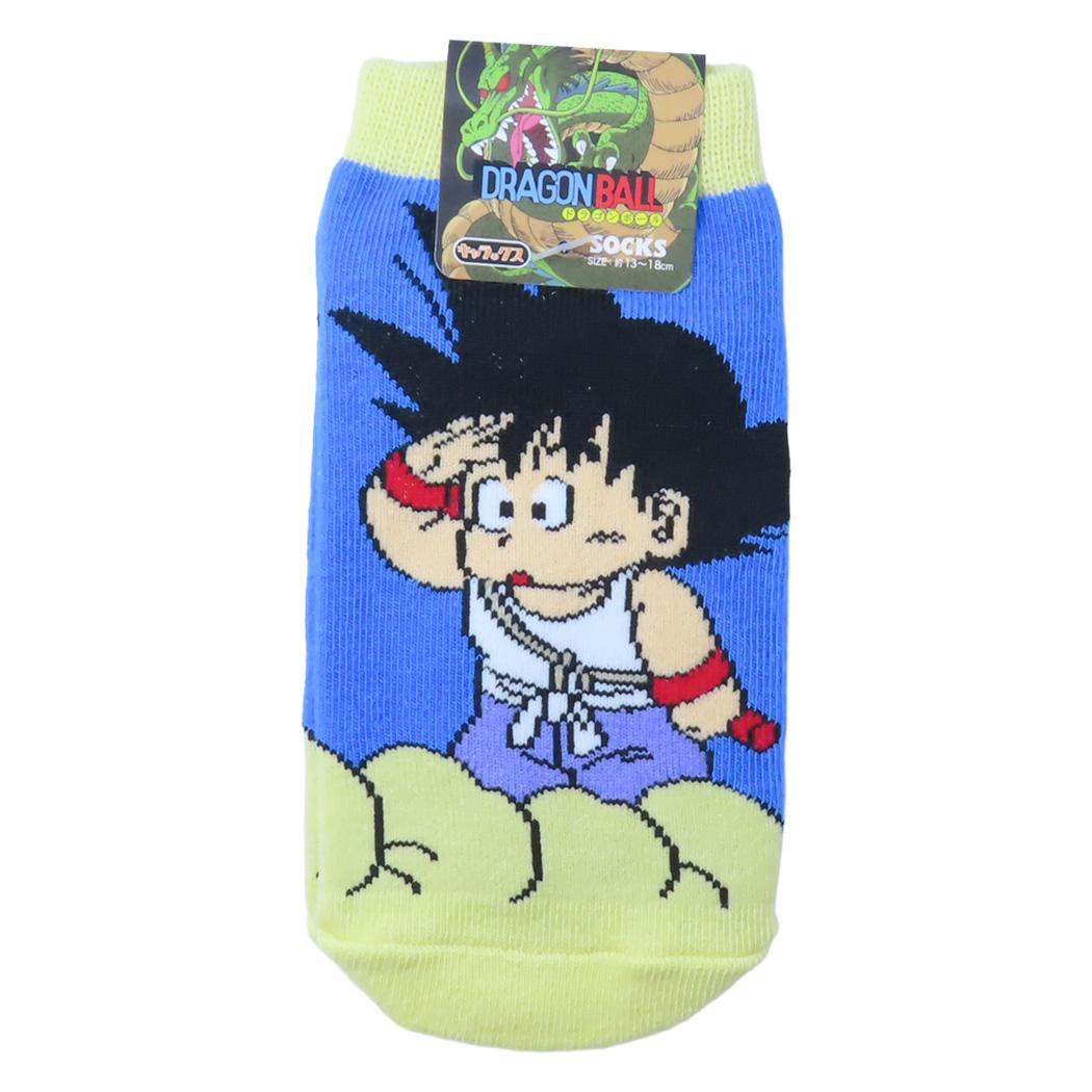 ドラゴンボール 子ども用靴下 キッズソックス 孫悟空と筋斗雲 スモールプラネット キャラックス 子供 アニメキャラクター グッズ メール便可 シネマコレクション