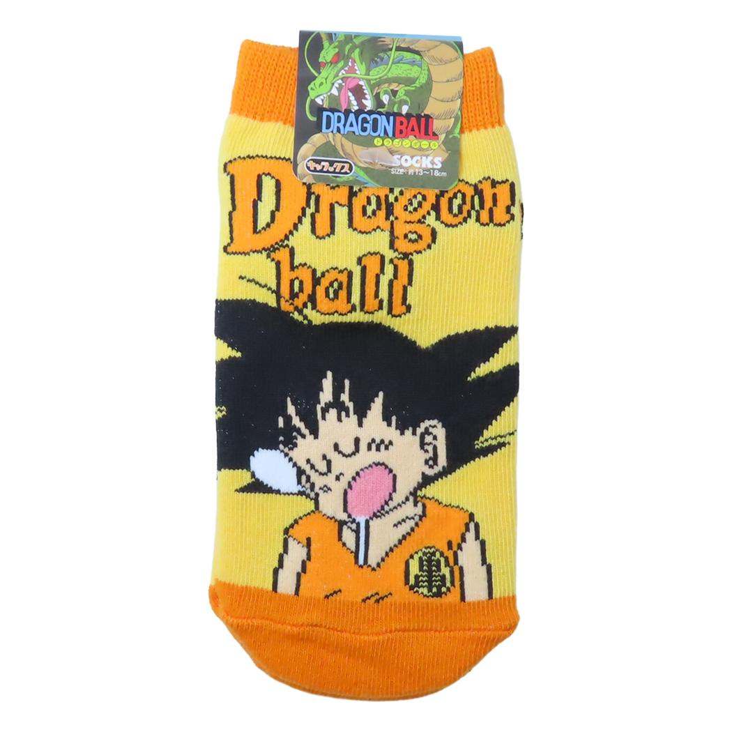 ドラゴンボール 子ども用靴下 キッズソックス 孫悟空 いねむり スモールプラネット キャラックス 子供 アニメキャラクター グッズ メール便可 シネマコレクション