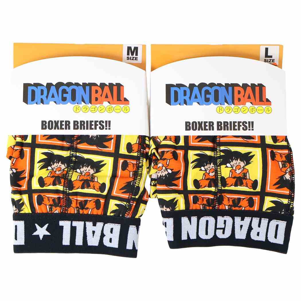 ドラゴンボール 男性用下着 ボクサーブリーフ 孫悟空 休憩 M/L M DRAGON BALL スモールプラネット