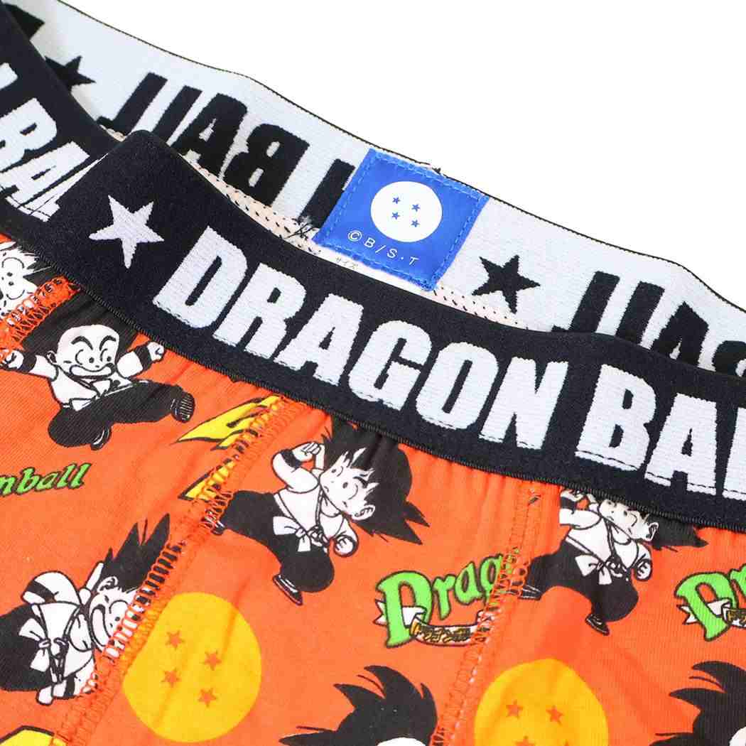 ドラゴンボール 男性用下着 ボクサーブリーフ 孫悟空 アイコン M/L L DRAGON BALL スモールプラネット