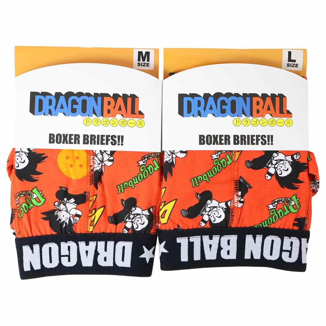 ドラゴンボール 男性用下着 ボクサーブリーフ 孫悟空 アイコン M/L M DRAGON BALL スモールプラネット