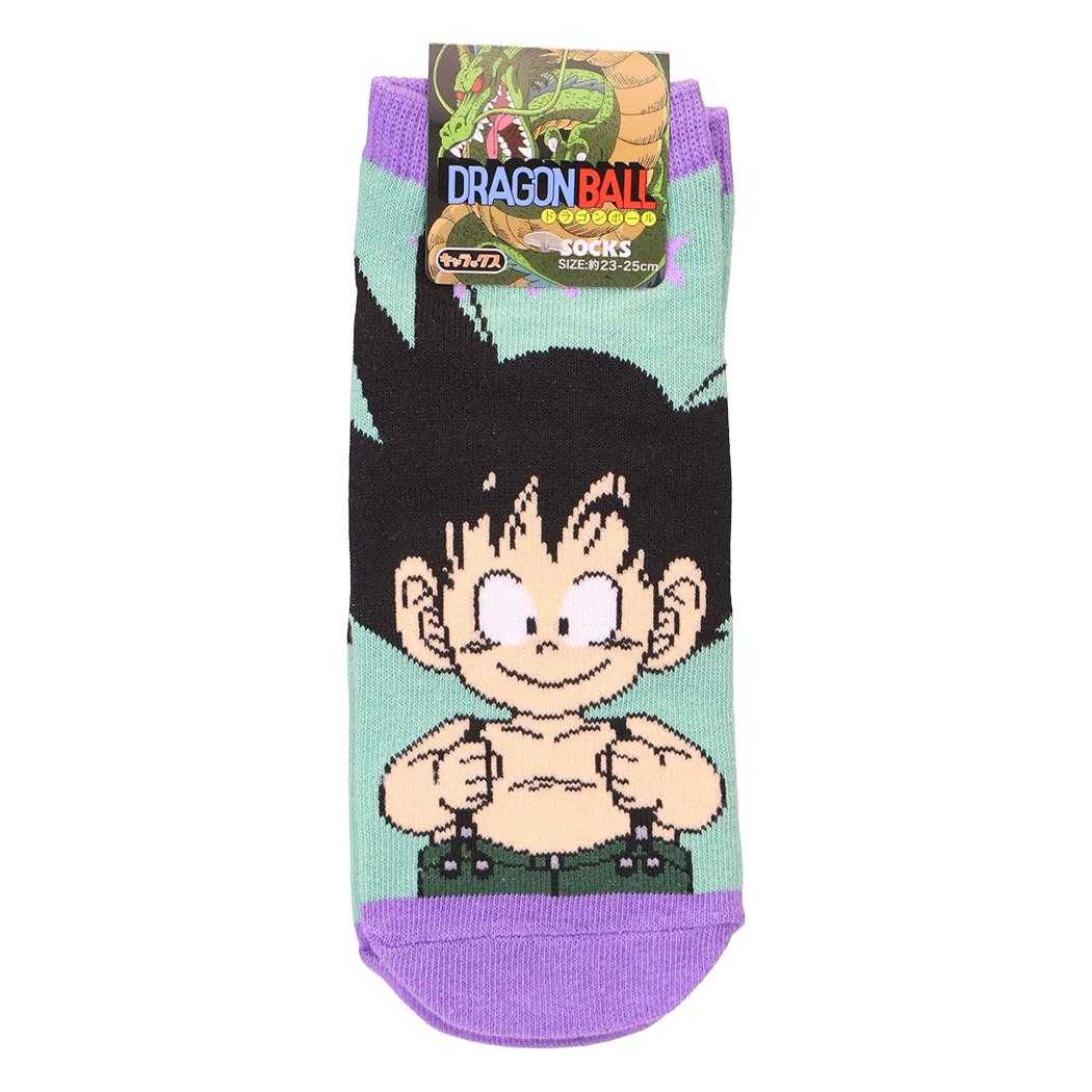 ドラゴンボール 女性用靴下 レディースソックス 孫悟空 コスチュームPU DRAGON BALL スモールプラネット