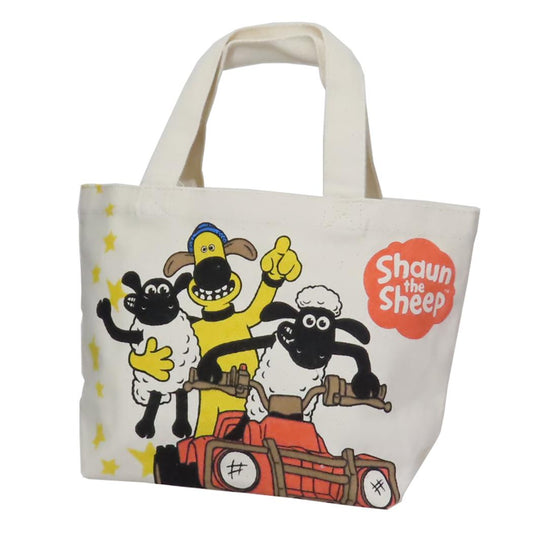 ひつじのショーン ランチバッグ マチ付バッグ ドライブ スモールプラネット お弁当かばん キャラクター グッズ メール便可 シネマコレクション