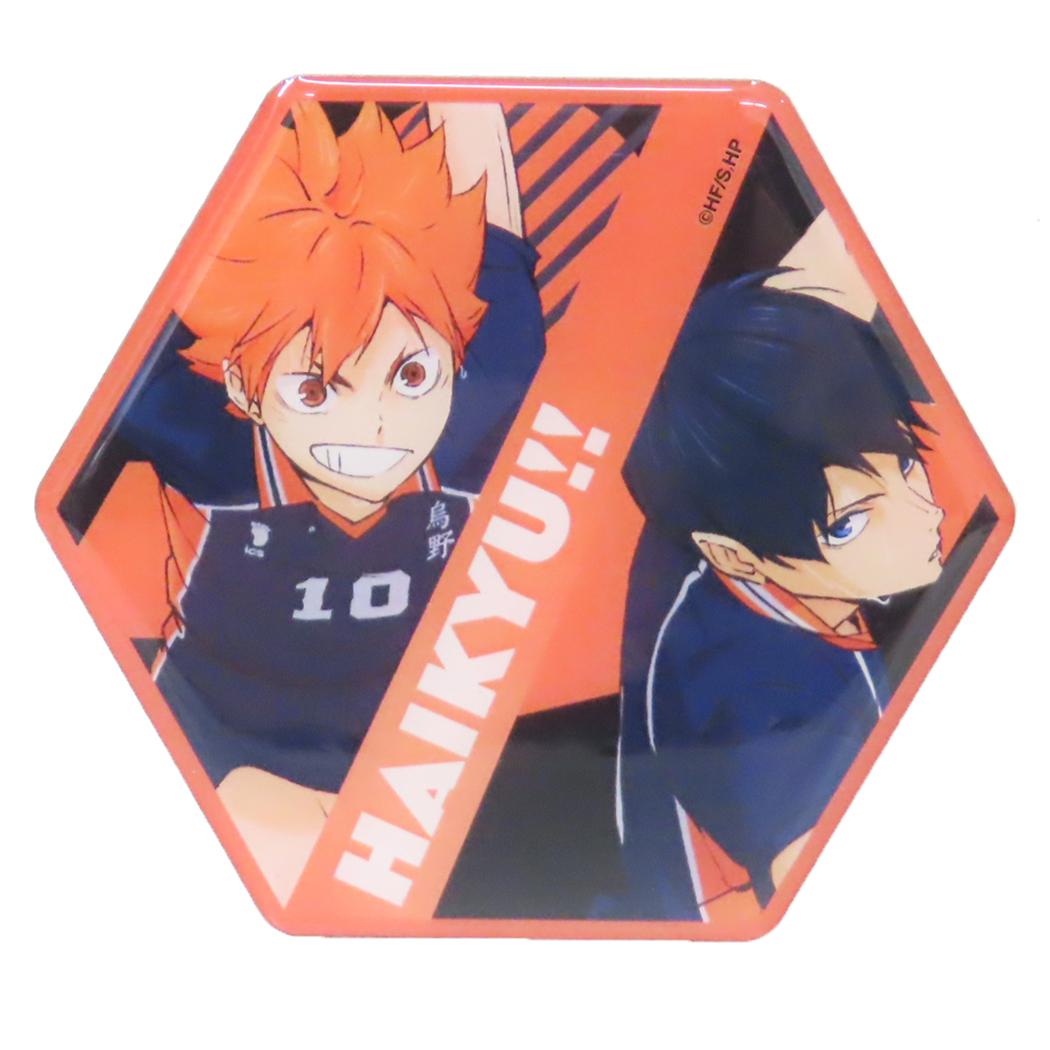 ハイキュー！！ グッズ 磁石 ダイカットマグネット 烏野高校 少年ジャンプ スモールプラネット キャラクタービッグマグネット アニメキャラクター メール便可 シネマコレクション