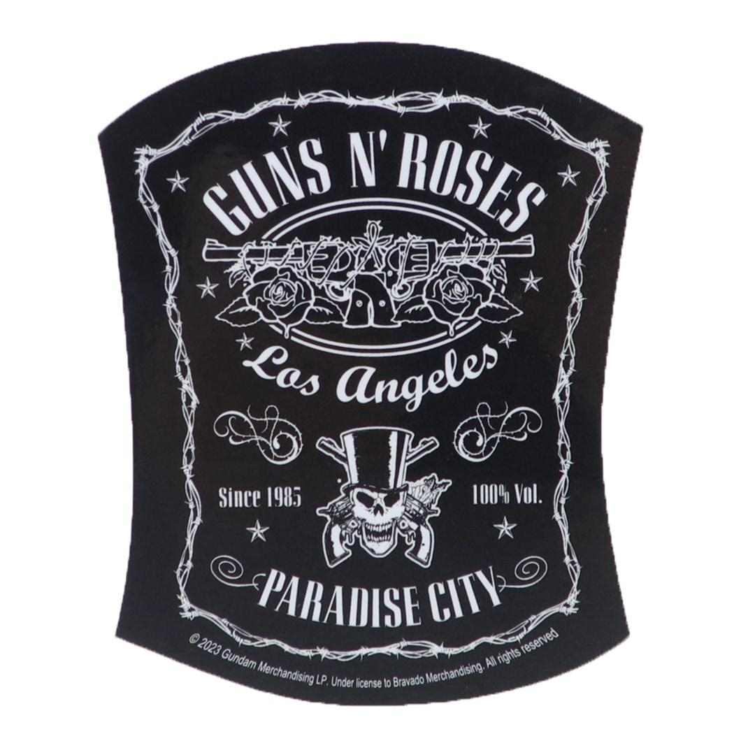 ガンズ アンド ローゼズ ダイカットシール キャラクターステッカー PARADISE CITY スモールプラネット ダイカットビニールステッカー デコシール 耐水性 グッズ メール便可 シネマコレクション
