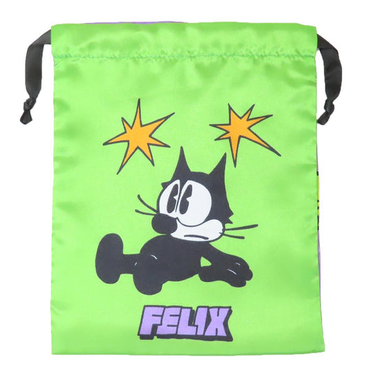 フィリックス 巾着袋 リボン巾着 GR PU スモールプラネット 小物入れ キャラクター グッズ メール便可 シネマコレクション