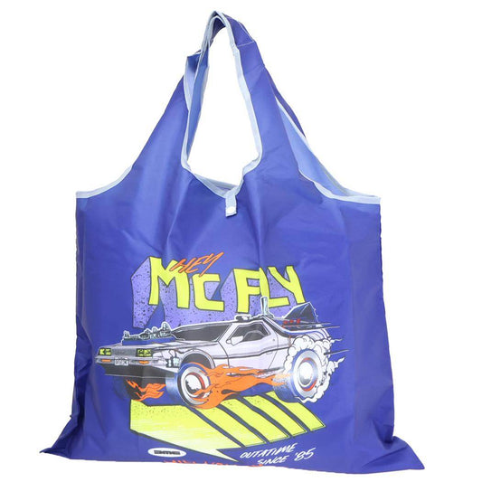 バックトゥザフューチャー エコバッグ ショッピングバッグ MC FLY スモールプラネット お買い物かばん 映画キャラクター グッズ メール便可 シネマコレクション