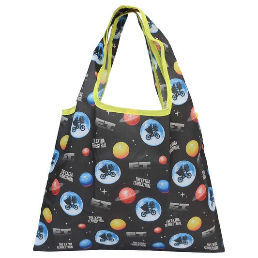 E.T. エコバッグ ミニショッピングバッグ 宇宙 パターン スモールプラネット お買い物かばん 映画キャラクター グッズ メール便可 シネマコレクション