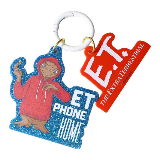 E.T. キーリング カラーアクリルキーホルダー 家に電話 スモールプラネット