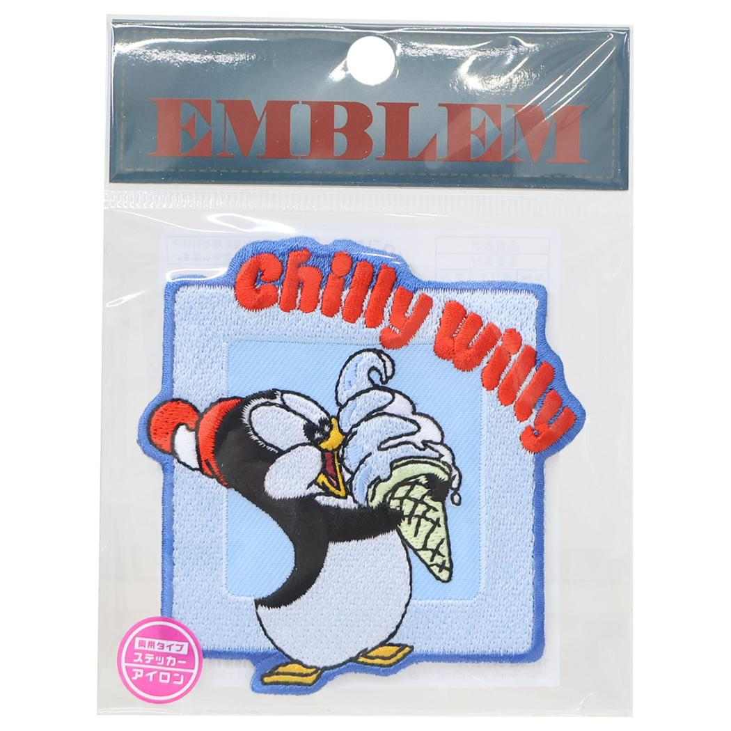 チリー ウィリー ワッペン アイロンパッチ アイスクリーム Chilly Willy スモールプラネット
