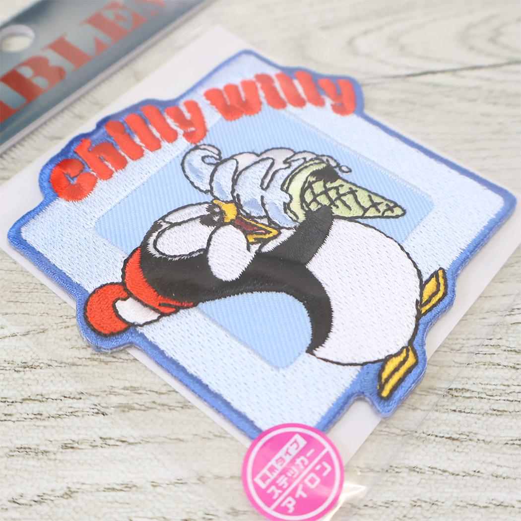 チリー ウィリー ワッペン アイロンパッチ アイスクリーム Chilly Willy スモールプラネット