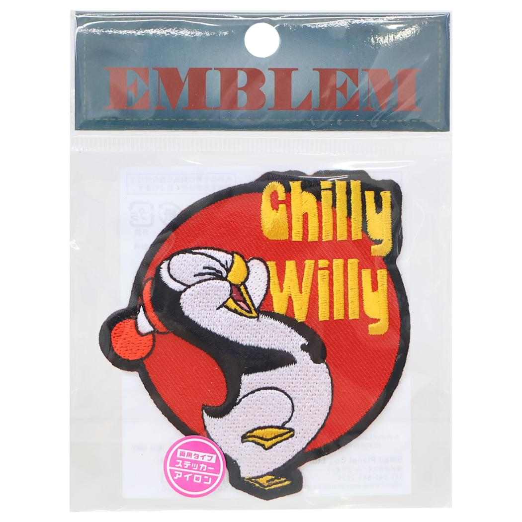 チリー ウィリー ワッペン アイロンパッチ 大笑い Chilly Willy スモールプラネット