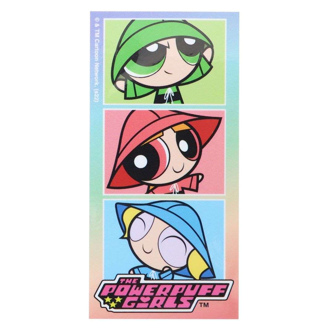 パワーパフガールズビッグシールダイカットビニールステッカーレインスモールプラネットデコシール耐水性キャラクターグッズメール便可シネマコレクション