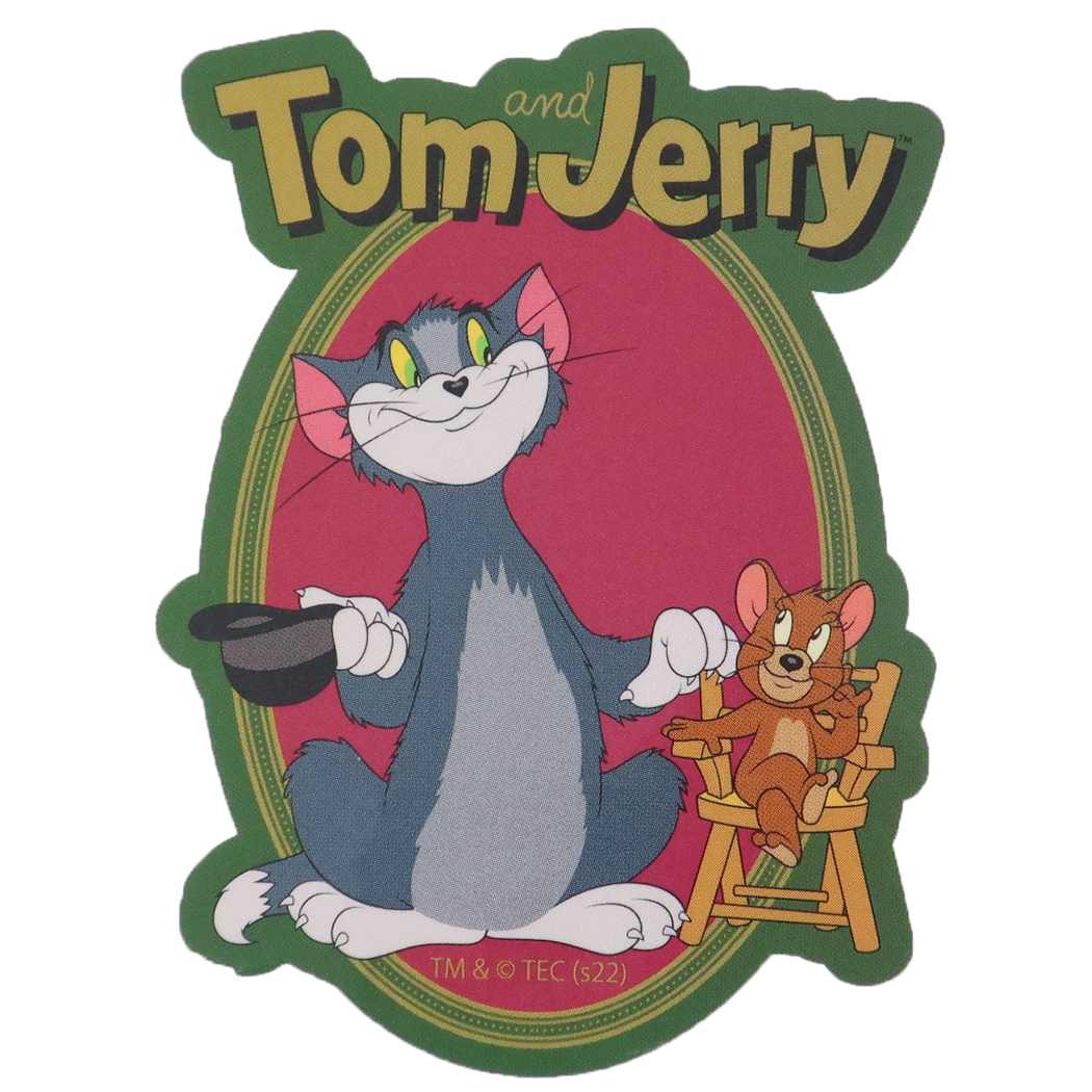 トムとジェリービッグシールダイカットビニールステッカー映画ワーナーブラザーススモールプラネットデコシール耐水性キャラクターグッズメール便可シネマコレクション