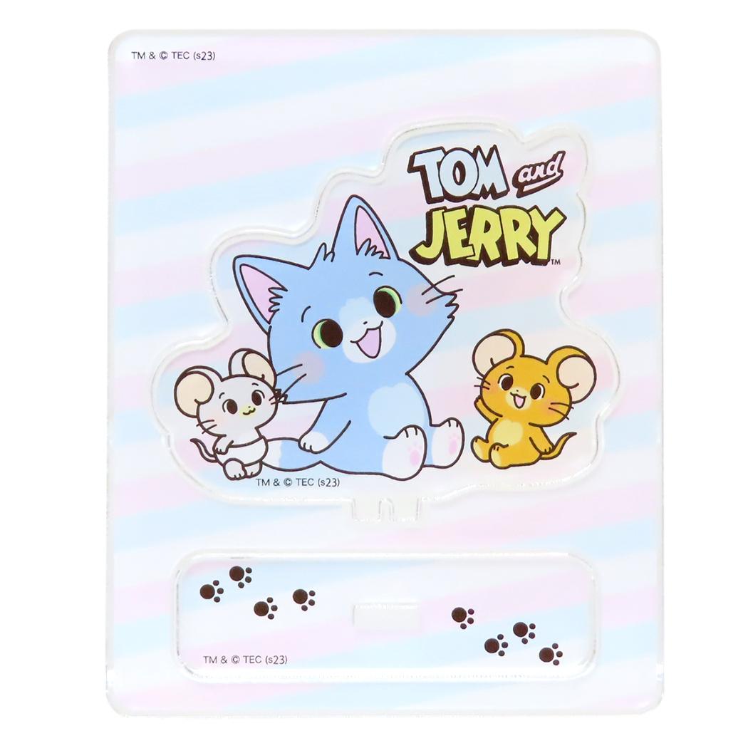 トムとジェリー アクリルスタンド コレクション雑貨 ストライプ ワーナーブラザース スモールプラネット インテリア キャラクター グッズ メール便可 シネマコレクション