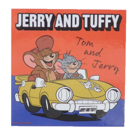 トムとジェリー ダイカットシール キャラクターステッカー ドライブ ワーナーブラザース スモールプラネット ダイカットビニールステッカー デコシール 耐水性 キャラクター グッズ メール便可 シネマコレクション