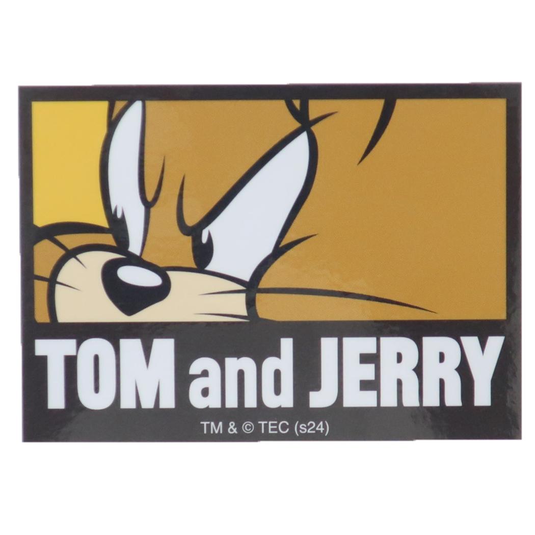 トムとジェリー ダイカットシール キャラクターステッカー ジェリー アイ ワーナーブラザース スモールプラネット ダイカットビニールステッカー デコシール 耐水性 キャラクター グッズ メール便可 シネマコレクション