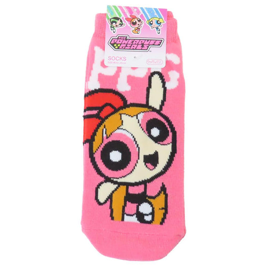 パワーパフガールズ 女性用靴下 レディースソックス シンプル ブロッサム スモールプラネット キャラックス 大人向け キャラクター グッズ メール便可 シネマコレクション