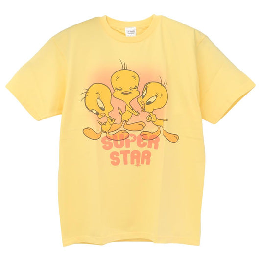 トゥイーティー Tシャツ T-SHIRTS スーパースター ルーニーテューンズ スモールプラネット 半袖 コレクション雑貨 プレゼント キャラクター グッズ メール便可 シネマコレクション