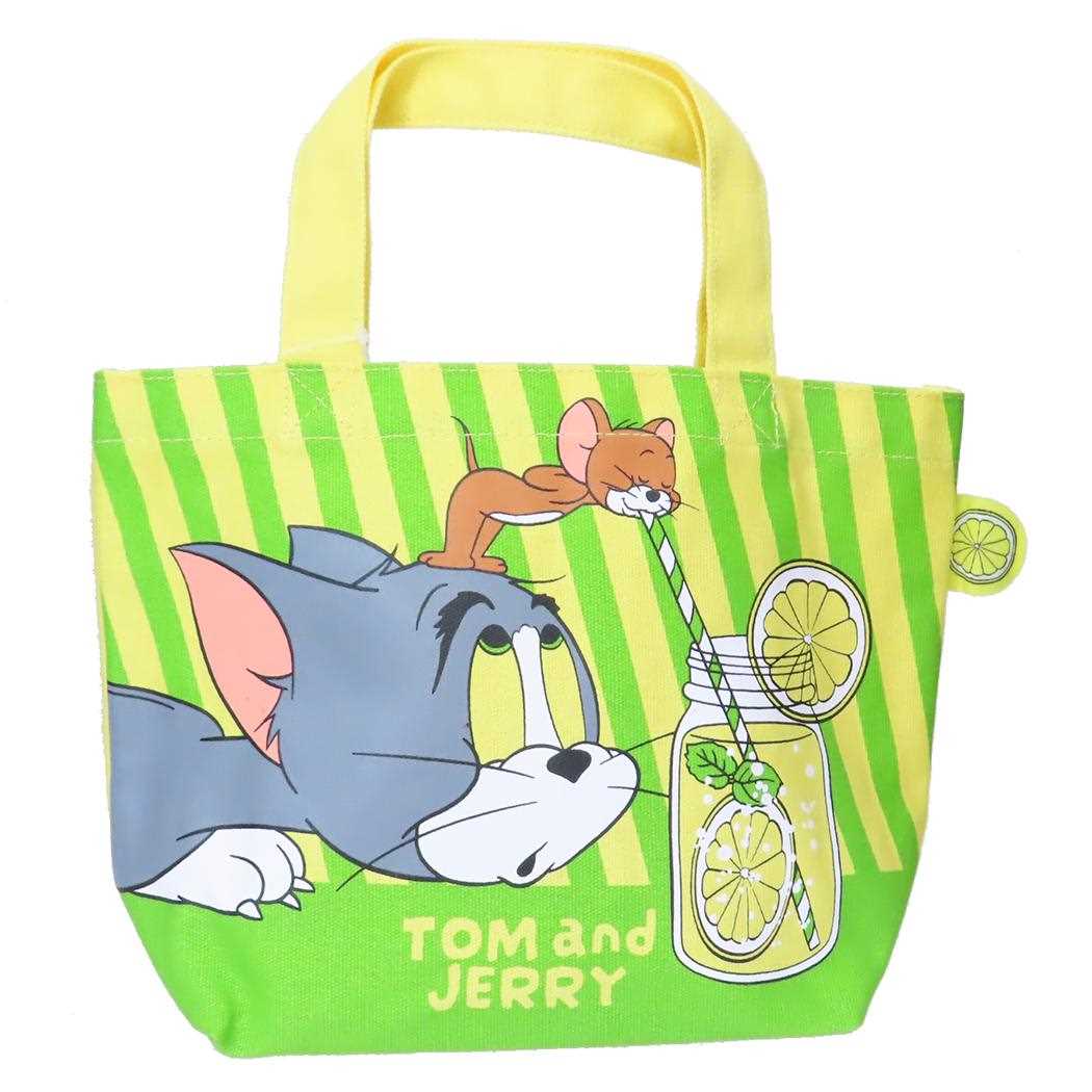 トムとジェリー ランチバッグ カラーマチ付バッグ ドリンク ワーナーブラザース スモールプラネット マチ付き お弁当かばん キャラクター グッズ メール便可 シネマコレクション