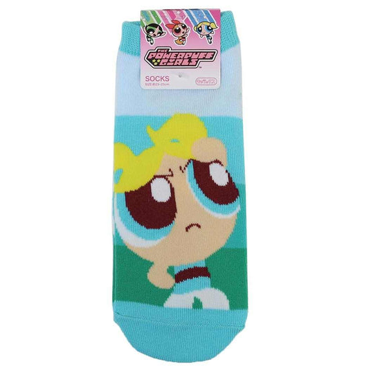 パワーパフガールズ 女性用靴下 レディースソックス バブルス シスターフッド スモールプラネット キャラックス 大人向け キャラクター グッズ メール便可 シネマコレクション