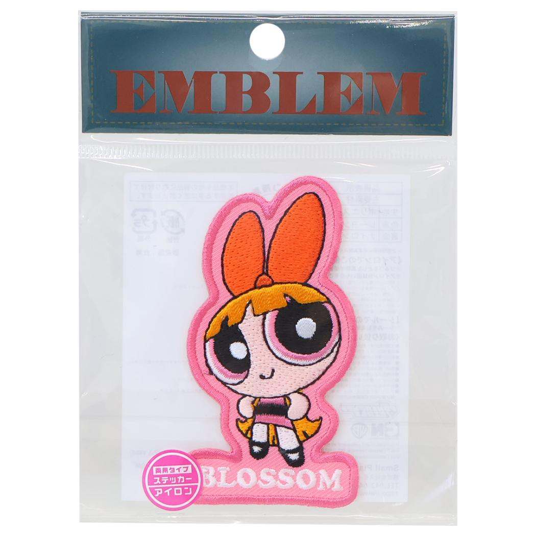 パワーパフガールズ ワッペン アイロンパッチ BLOSSOM スモールプラネット