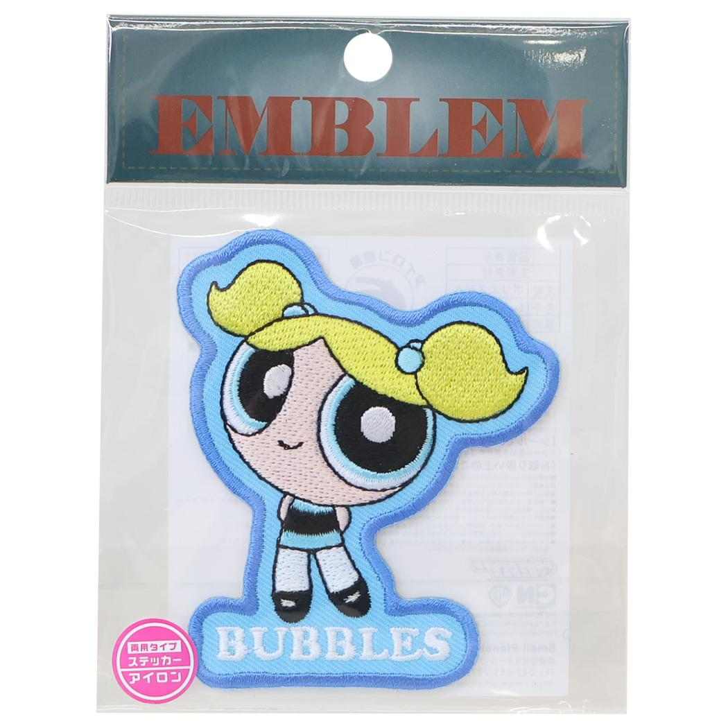 パワーパフガールズ ワッペン アイロンパッチ BUBBLES スモールプラネット