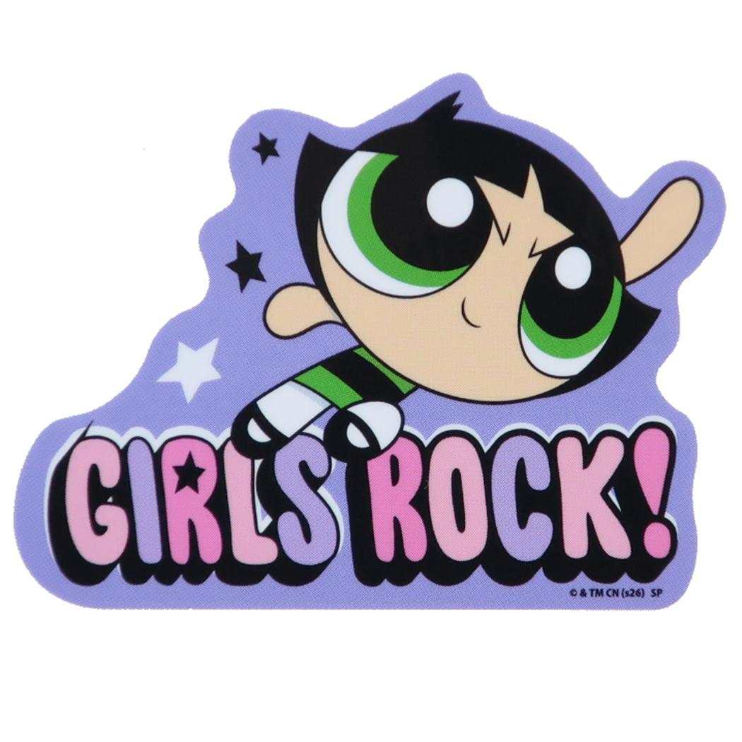 パワーパフガールズ ダイカットシール キャラクターステッカー バターカップ 星 スモールプラネット