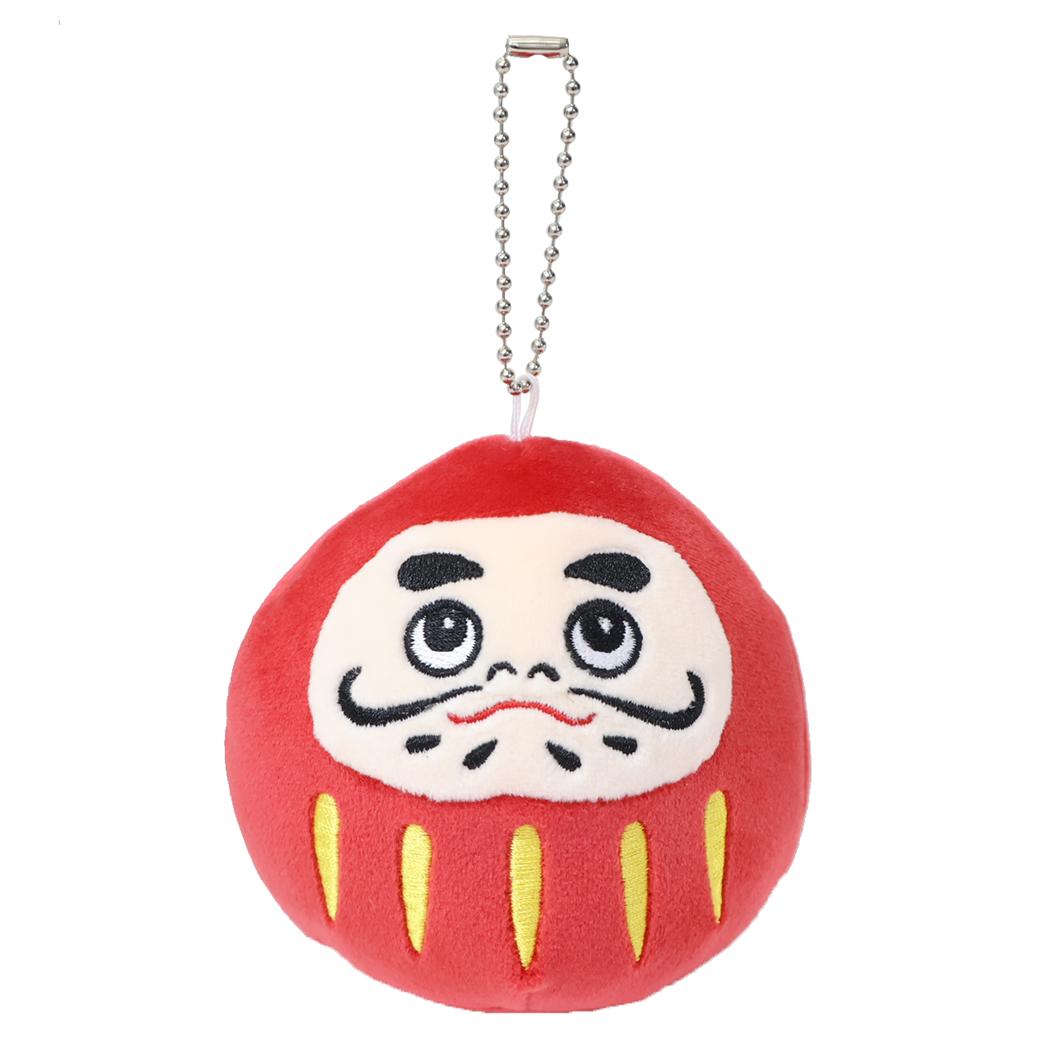 マスコット ボールチェーン付きぬいぐるみ だるまさんをにぎった シナダグローバル プレゼント ミニぬいぐるみ グッズ シネマコレクション