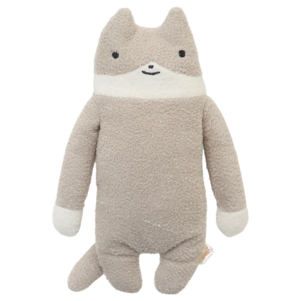フモフモさん プラッシュドール ぬいぐるみ Mサイズ どろ グレー シナダグローバル 人形 マスコット キャラクター グッズ シネマコレクション