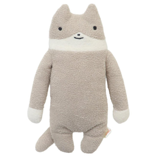 フモフモさん プラッシュドール ぬいぐるみ Mサイズ どろ グレー シナダグローバル 人形 マスコット キャラクター グッズ シネマコレクション