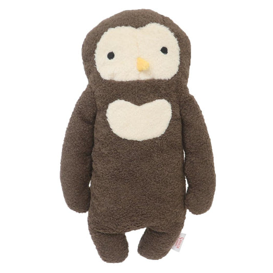 フモフモさん プラッシュドール ぬいぐるみ Mサイズ ふく 濃茶 シナダグローバル 人形 マスコット キャラクター グッズ シネマコレクション