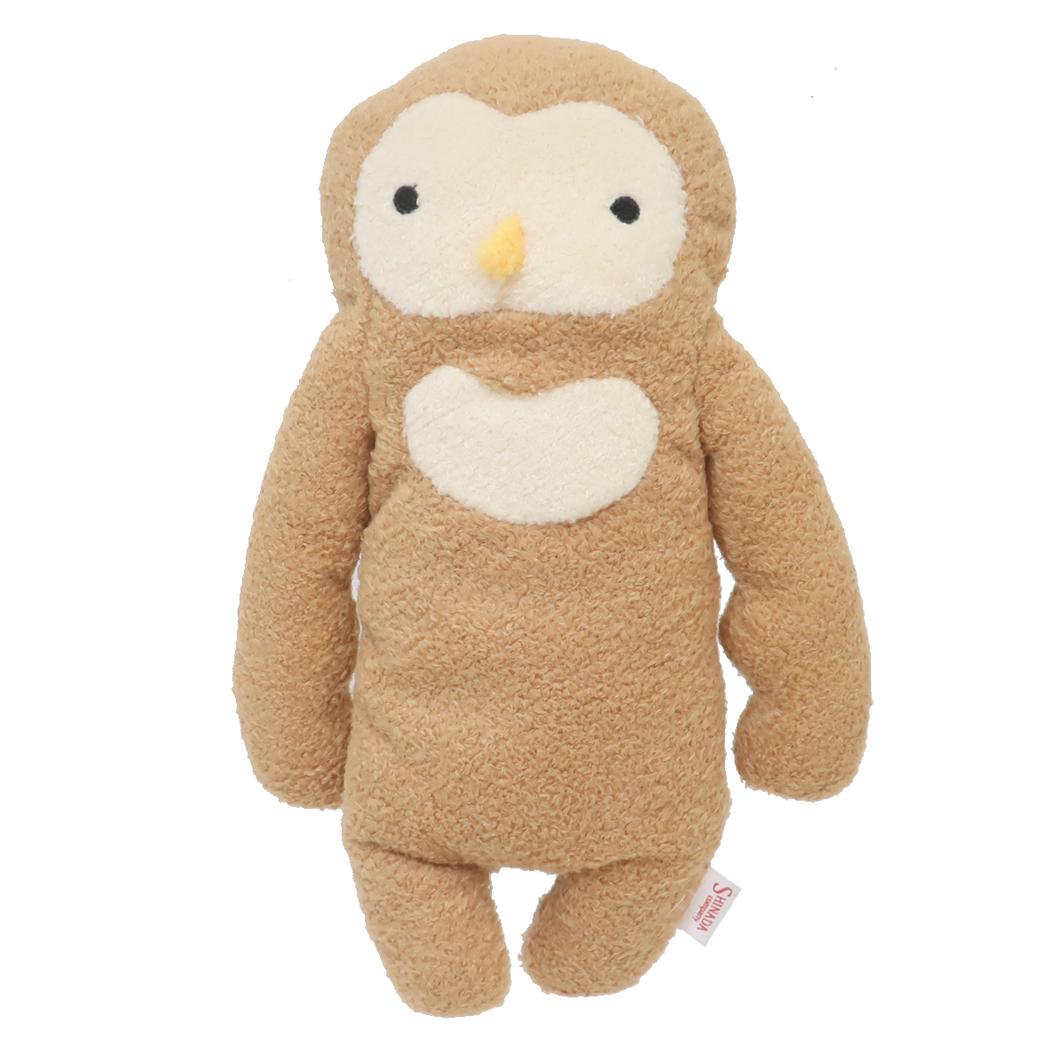 フモフモさん プラッシュドール ぬいぐるみ Mサイズ ふく 薄茶 シナダグローバル 人形 マスコット キャラクター グッズ シネマコレクション