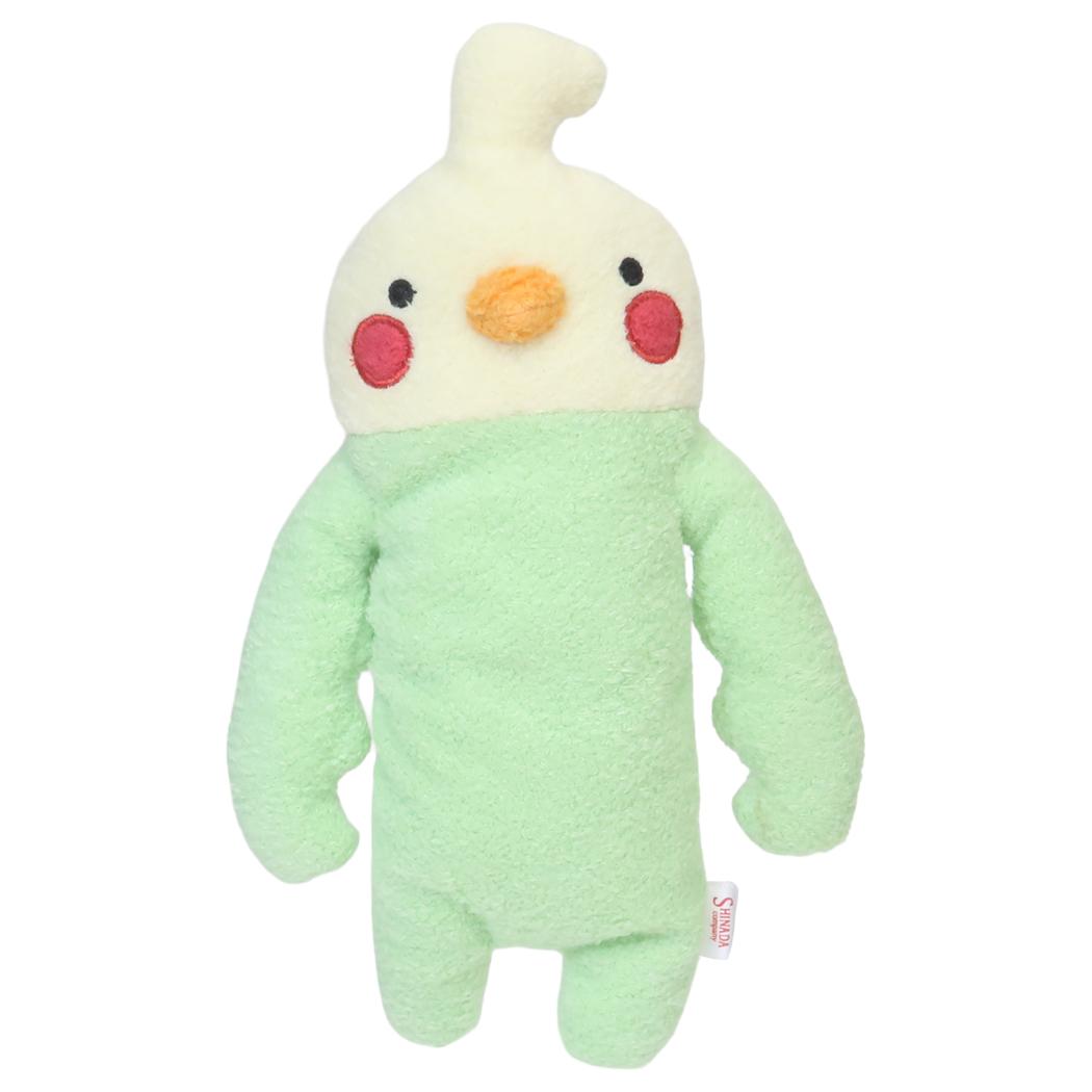 フモフモさん プラッシュドール ぬいぐるみ Mサイズ ちーく グリーン シナダグローバル 人形 マスコット キャラクター グッズ シネマコレクション