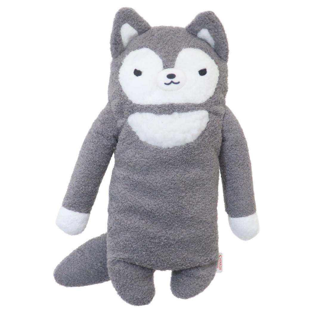 フモフモさん プラッシュドール ぬいぐるみ Mサイズ ルフ ダークグレー シナダグローバル 人形 マスコット キャラクター グッズ シネマコレクション