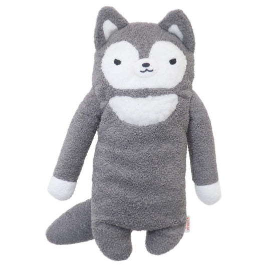フモフモさん プラッシュドール ぬいぐるみ Mサイズ ルフ ダークグレー シナダグローバル 人形 マスコット キャラクター グッズ シネマコレクション