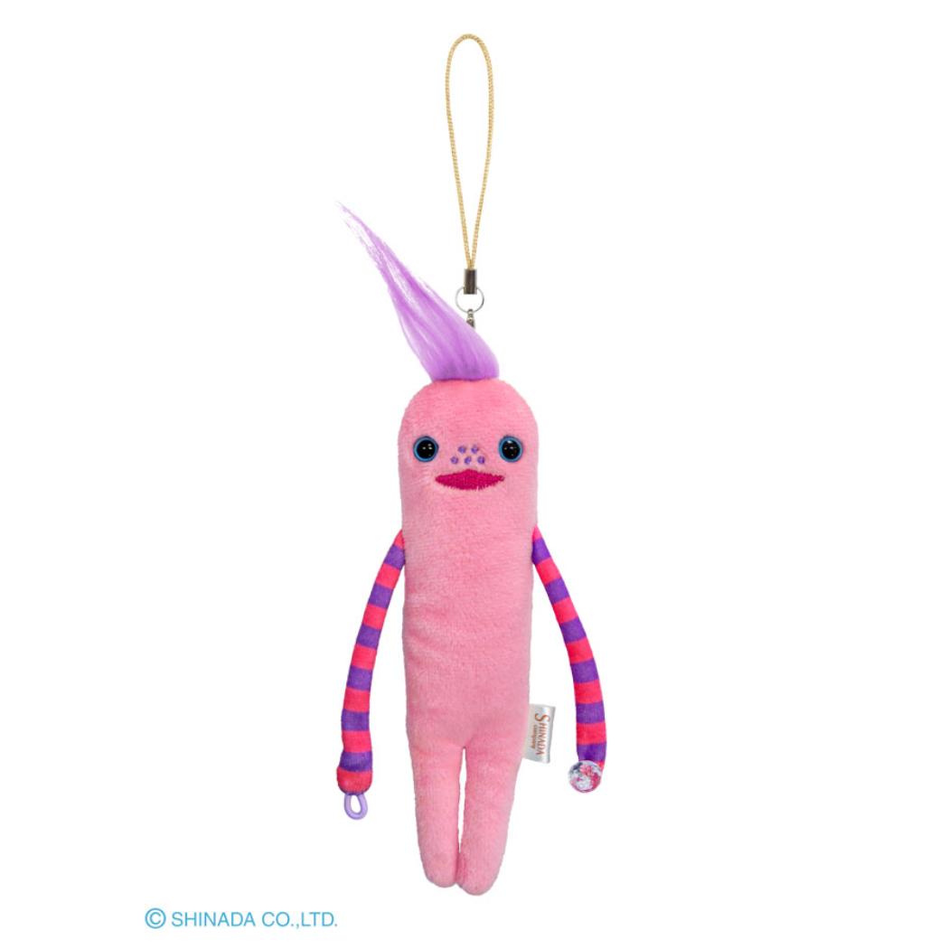 モケケ マスコットキーホルダー ストラップ ニーナ シナダグローバル チャーム キャラクター グッズ メール便可 シネマコレクション