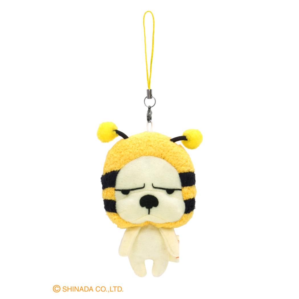 なぎお マスコットキーホルダー ちびマスコット ビー シナダグローバル チャーム ぬいぐるみストラップ キャラクター グッズ シネマコレクション