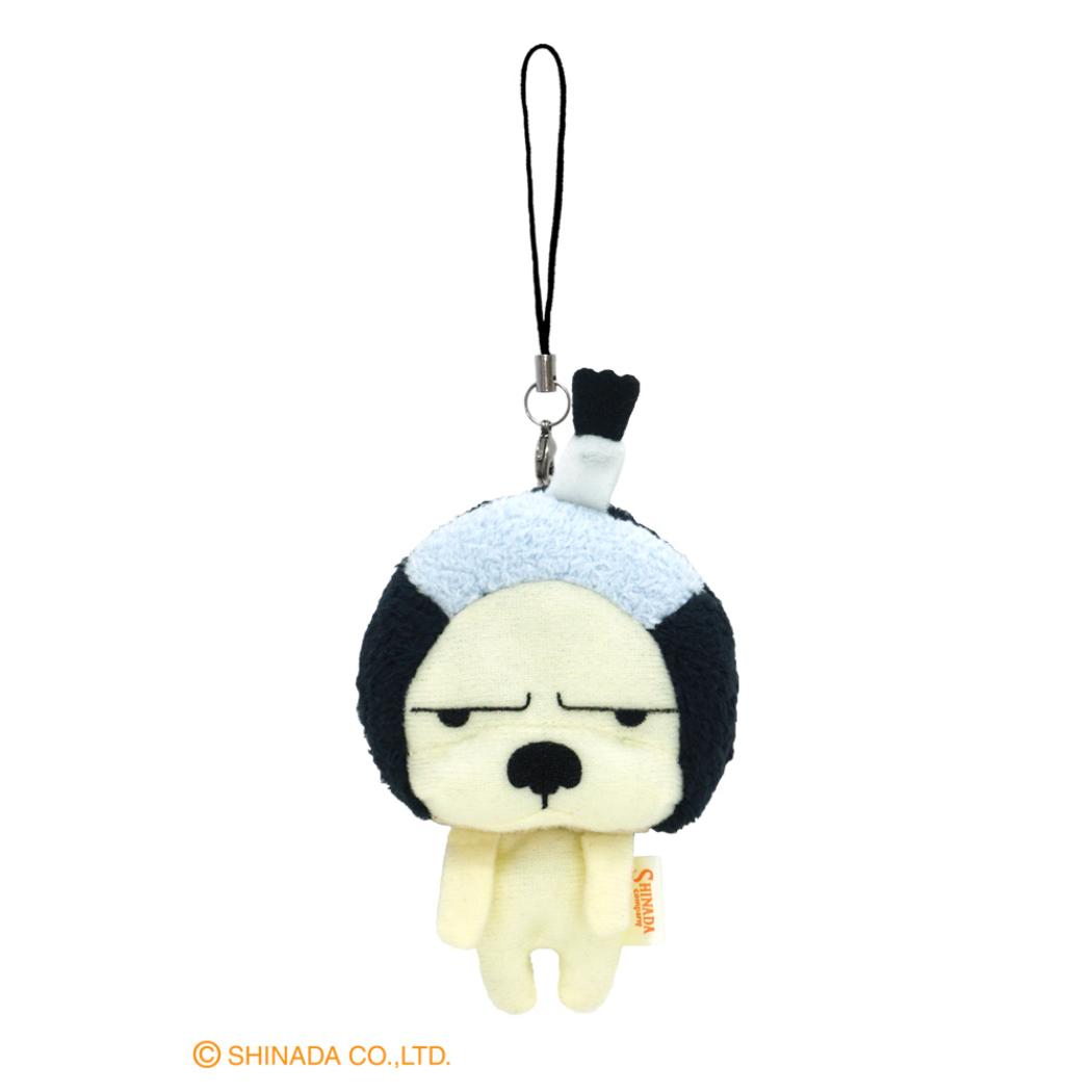 なぎお マスコットキーホルダー ちびマスコット 殿 シナダグローバル チャーム ぬいぐるみストラップ キャラクター グッズ シネマコレクション