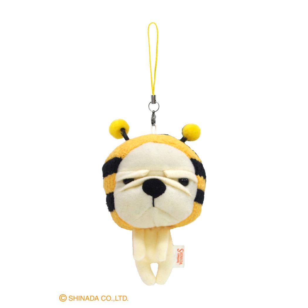 なぎお マスコットキーホルダー ストラップ ビー シナダグローバル チャーム ぬいぐるみキーホルダー キャラクター グッズ シネマコレクション