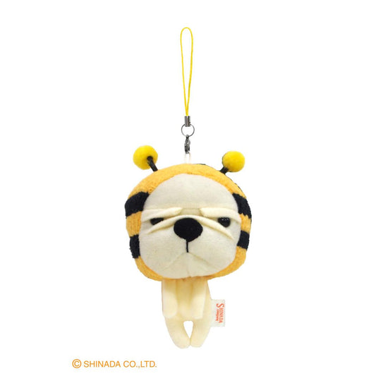 なぎお マスコットキーホルダー ストラップ ビー シナダグローバル チャーム ぬいぐるみキーホルダー キャラクター グッズ シネマコレクション