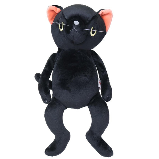 N'Angelo ニアンジェロ プラッシュドール ぬいぐるみ クロ ねこ シナダグローバル 人形 マスコット グッズ シネマコレクション