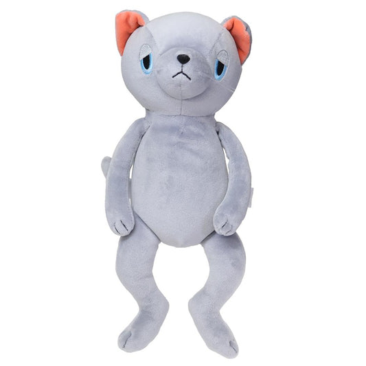 N'Angelo ニアンジェロ プラッシュドール ぬいぐるみ グレー ねこ シナダグローバル 人形 マスコット グッズ シネマコレクション