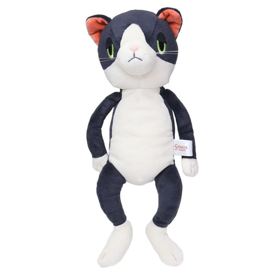 N'Angelo ニアンジェロ プラッシュドール ぬいぐるみ ハチワレ ねこ シナダグローバル 人形 マスコット グッズ シネマコレクション
