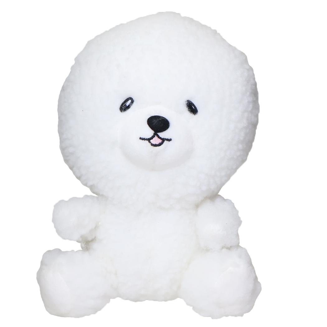 プティムウ petitmou プラッシュドール ぬいぐるみ ビジョンフリーゼ いぬ シナダグローバル プレゼント かわいい グッズ シネマコレクション