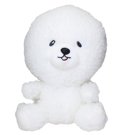 プティムウ petitmou プラッシュドール ぬいぐるみ ビジョンフリーゼ いぬ シナダグローバル プレゼント かわいい グッズ シネマコレクション