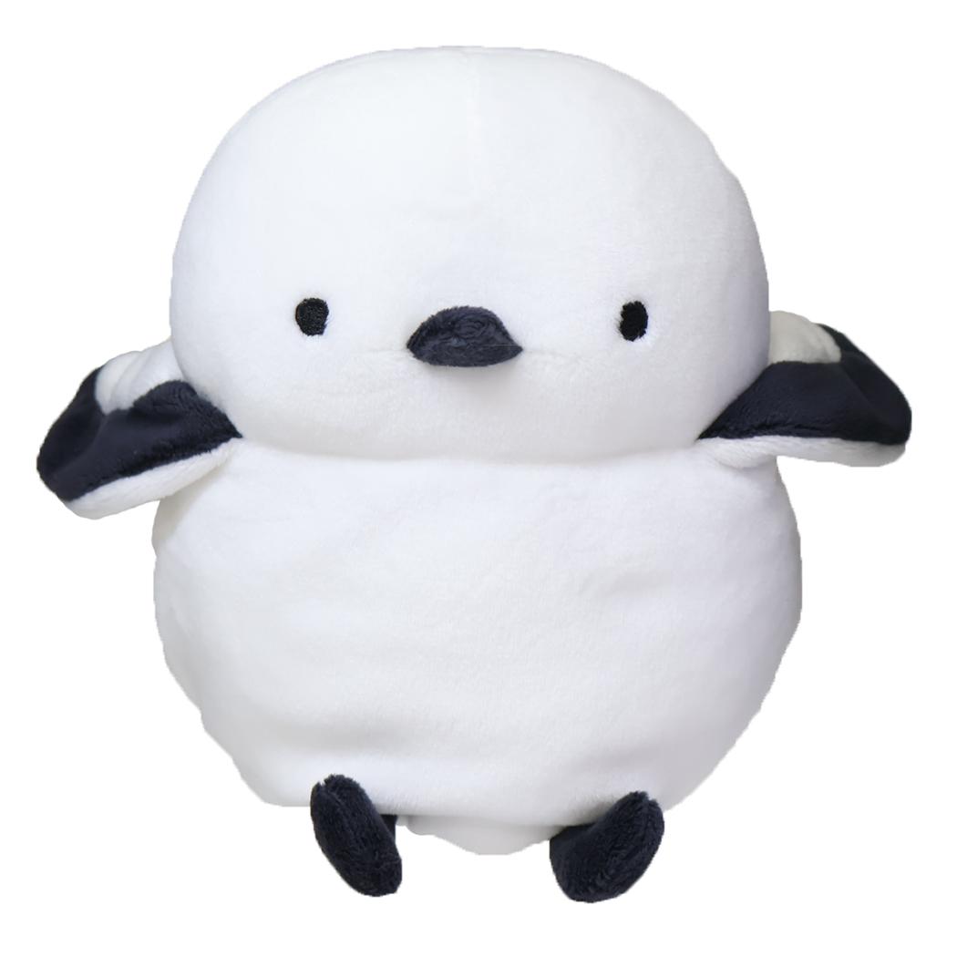 もちふにゃ プラッシュドール ぬいぐるみ Mサイズ シマエナガ シナダグローバル 人形 マスコット グッズ シネマコレクション